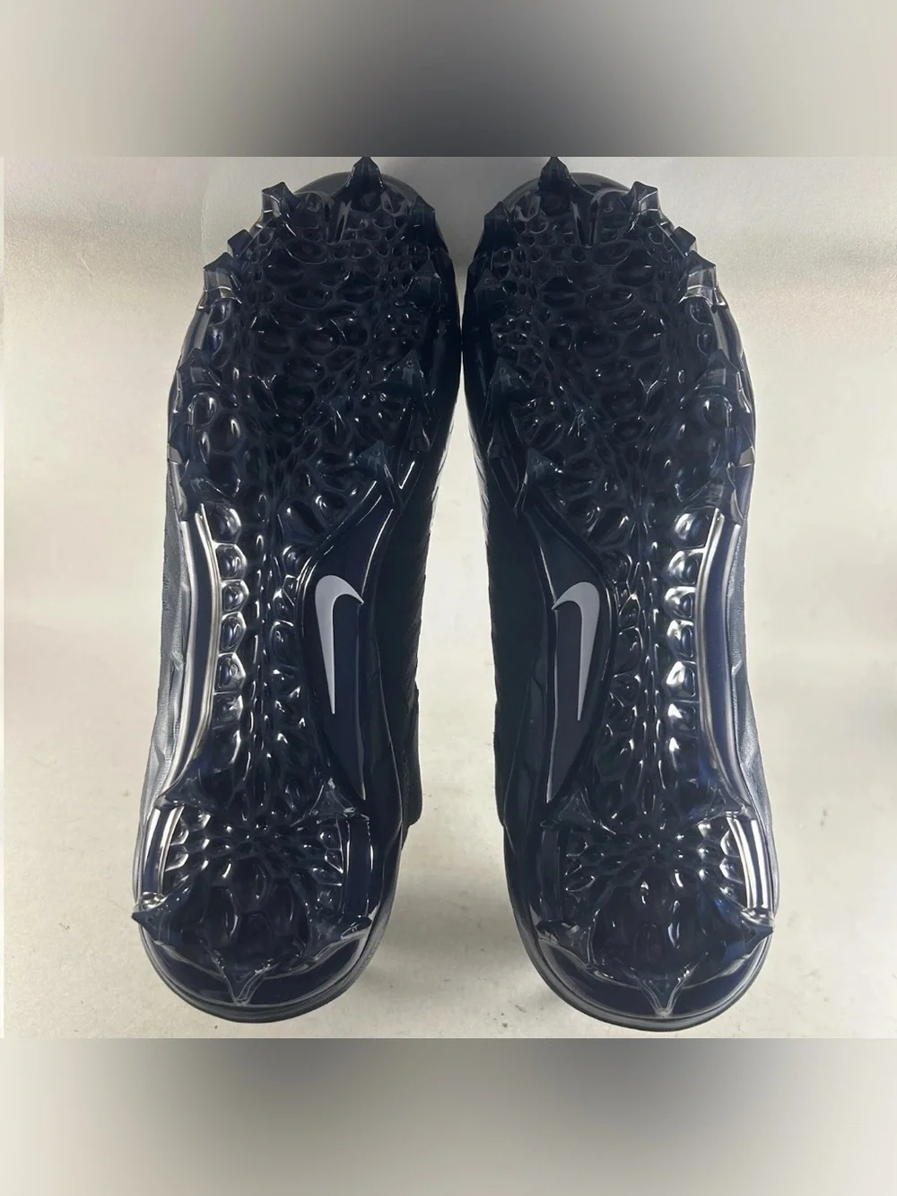 Nike Alpha Menace Pro Mid 2 Football Cleats Navy Blue Size 12.5 BV3945-404
